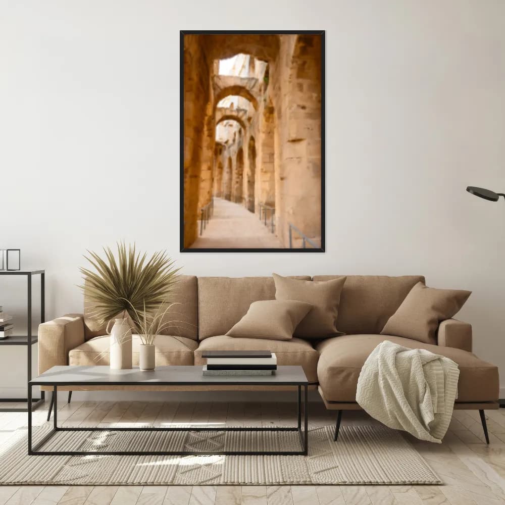 Quadro Decorativo Anfiteatro Tunisia