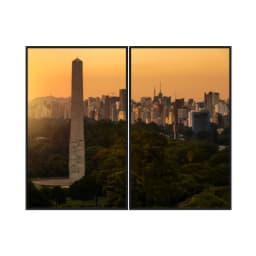 Kit Quadros Decorativos Ibirapuera Sao Paulo 5