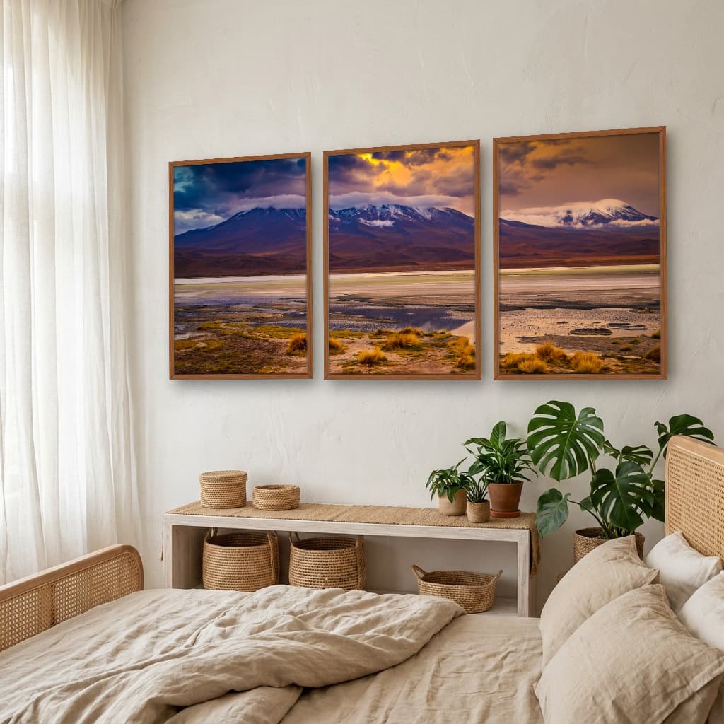Kit Quadros Decorativos Montanha
