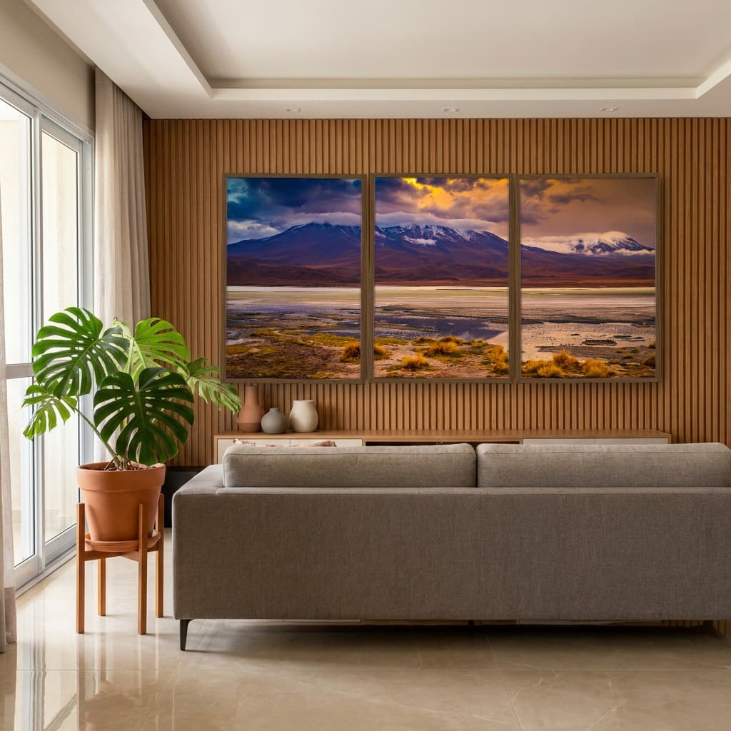 Kit Quadros Decorativos Montanha