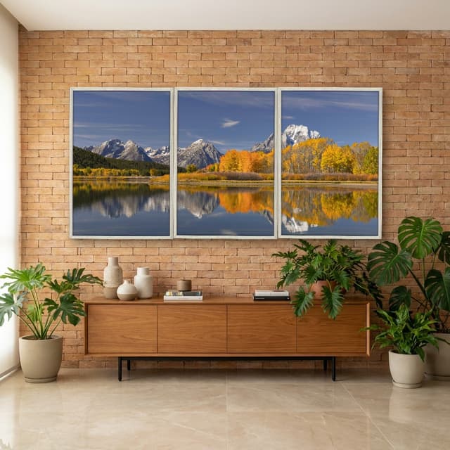Kit Quadros Decorativos Montanha