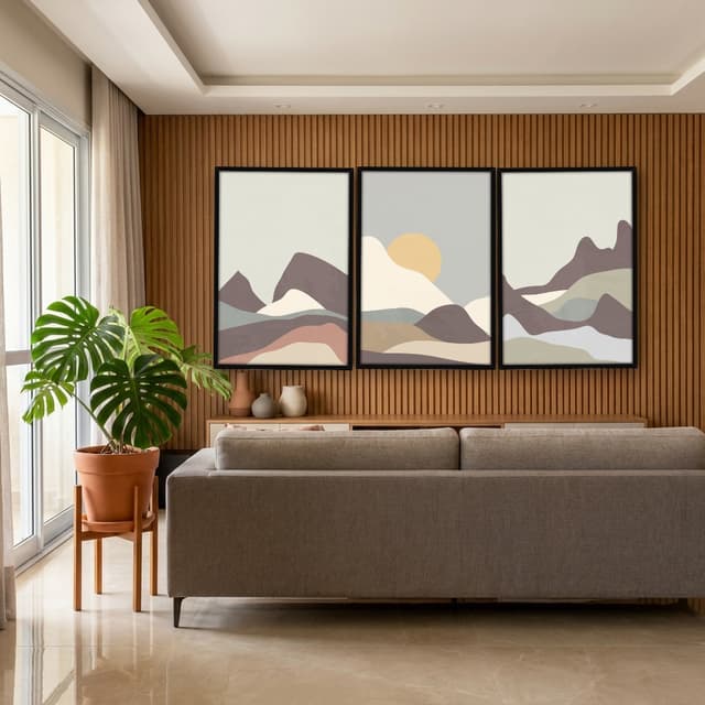 Kit Quadros Decorativos Montanha