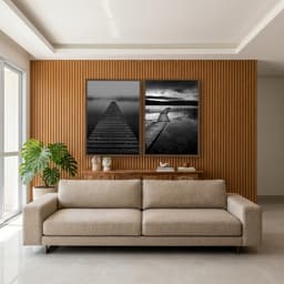 Kit Quadros Decorativos Passarela