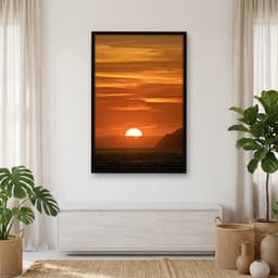 Quadro Decorativo Pôr Do Sol