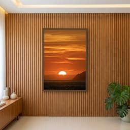 Quadro Decorativo Pôr Do Sol