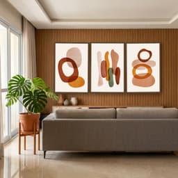 Kit Quadros Decorativos Geométrico