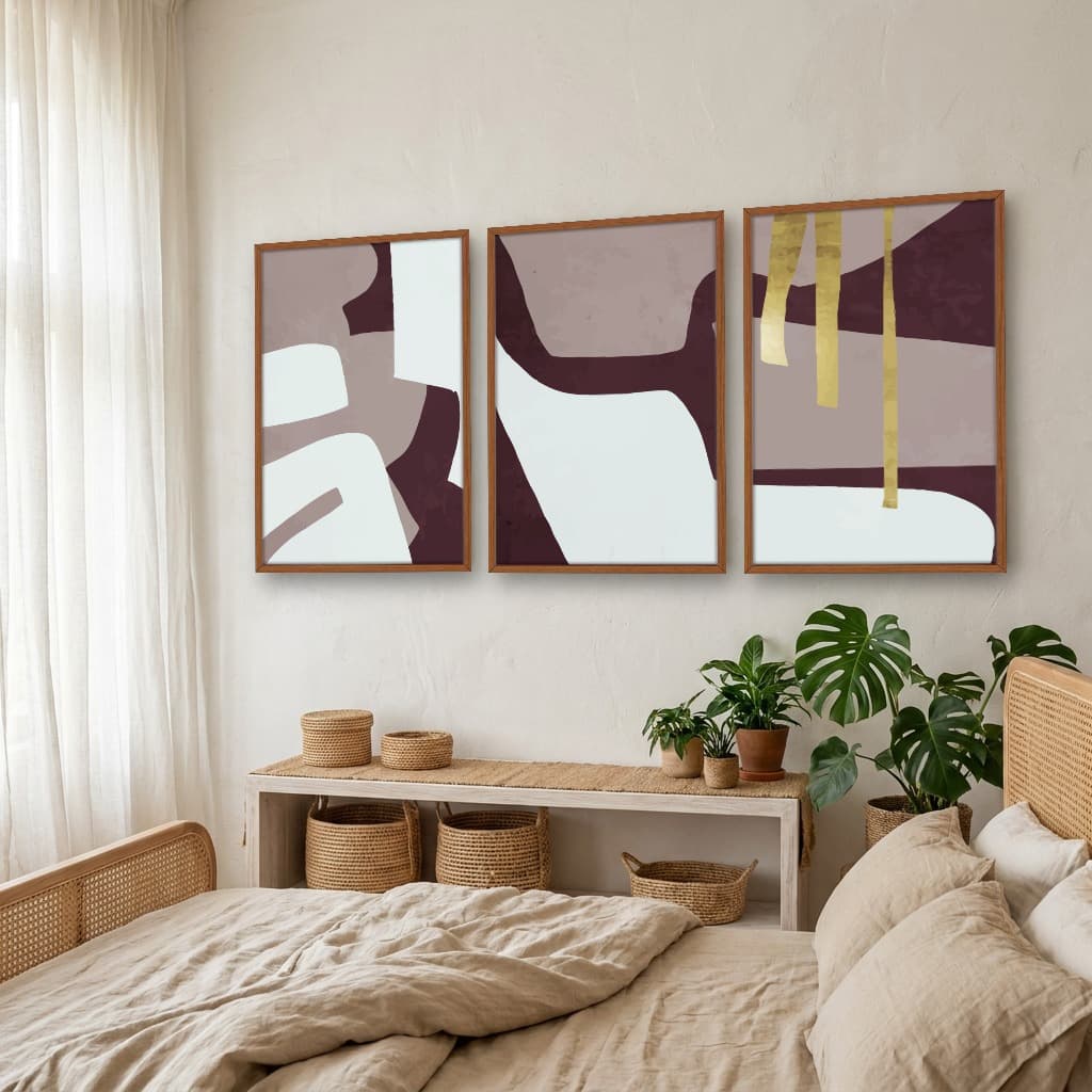 Kit Quadros Decorativos Formas