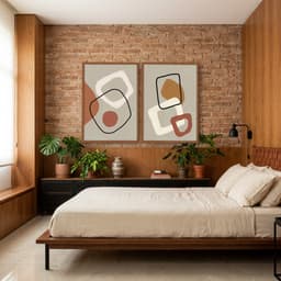 Kit Quadros Decorativos Minimalista