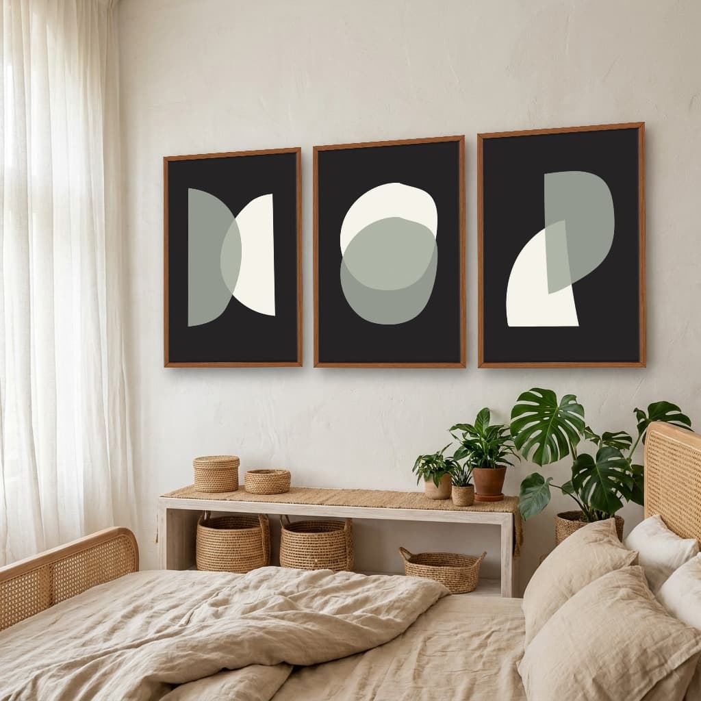 Kit Quadros Decorativos Orgânico