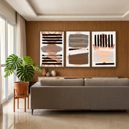 Kit Quadros Decorativos Pinceladas