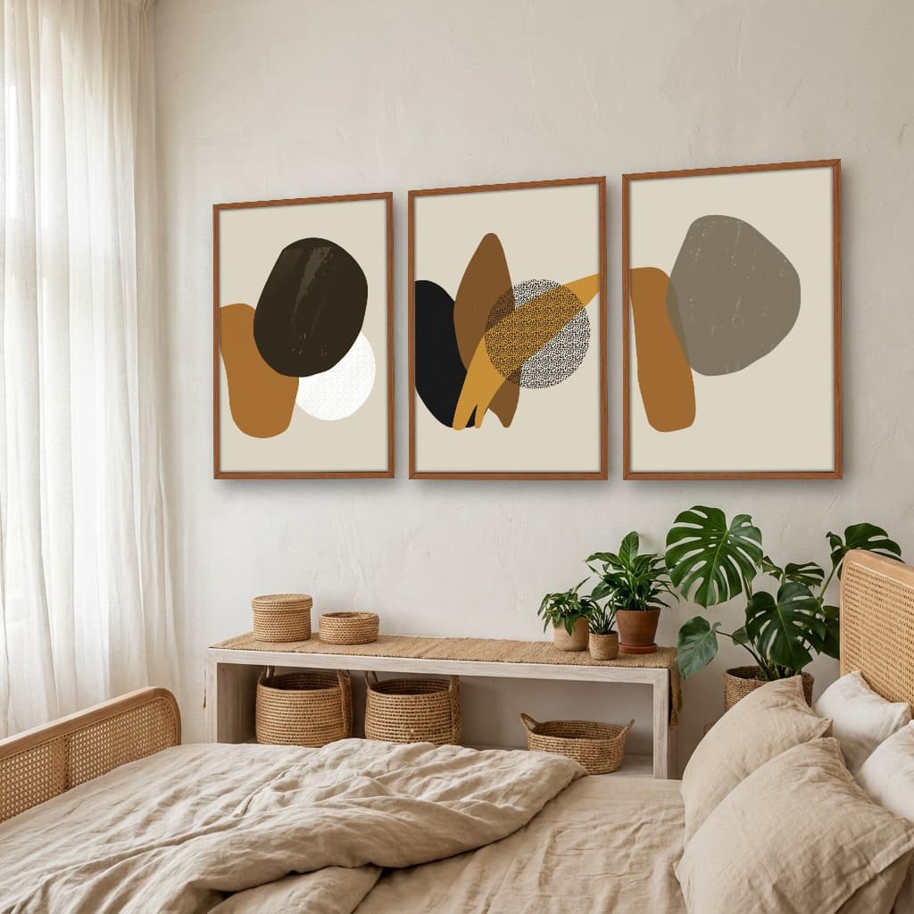 Kit Quadros Decorativos Formas