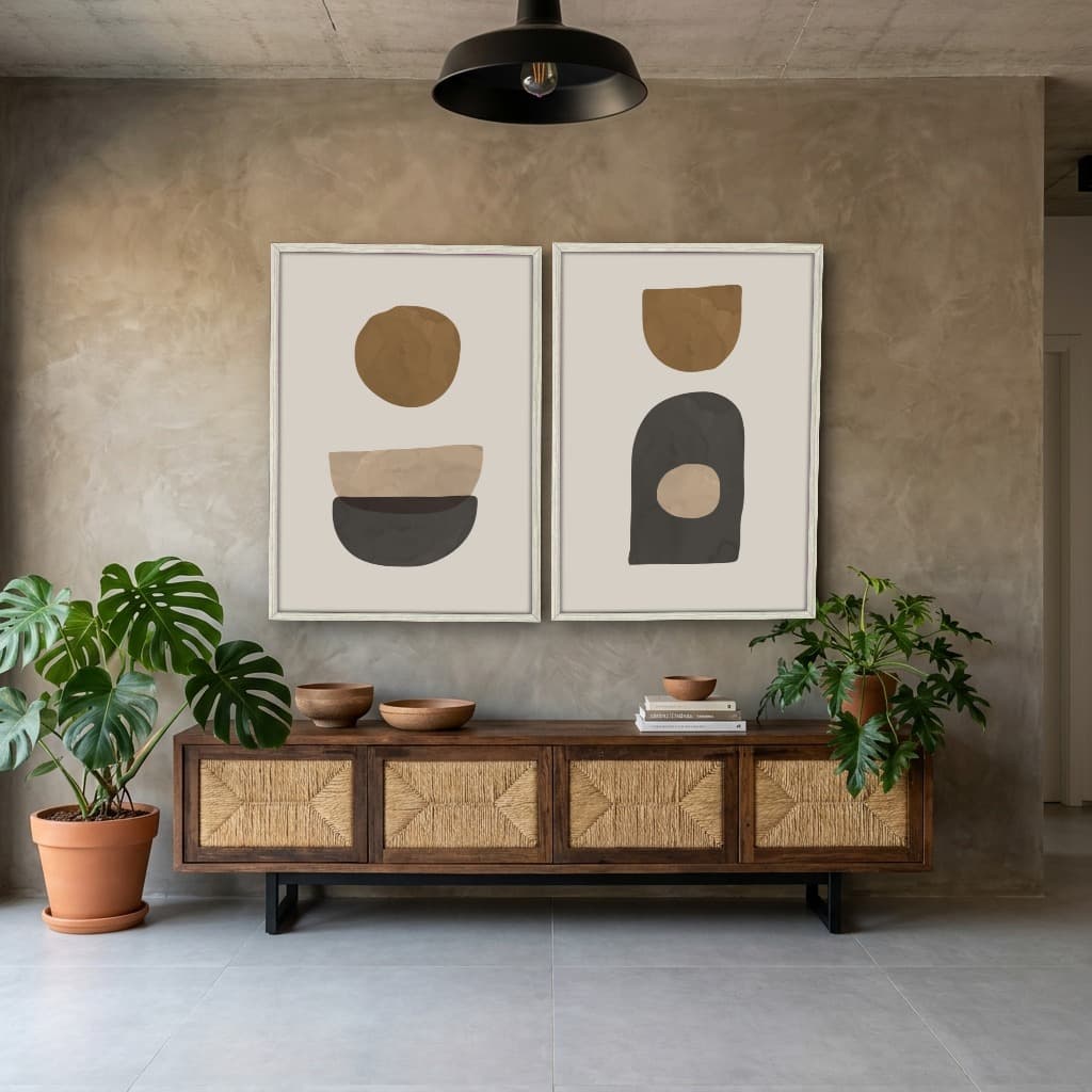 Kit Quadros Decorativos Boho