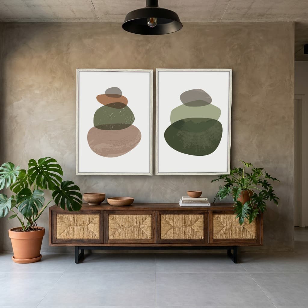 Kit Quadros Decorativos Orgânico