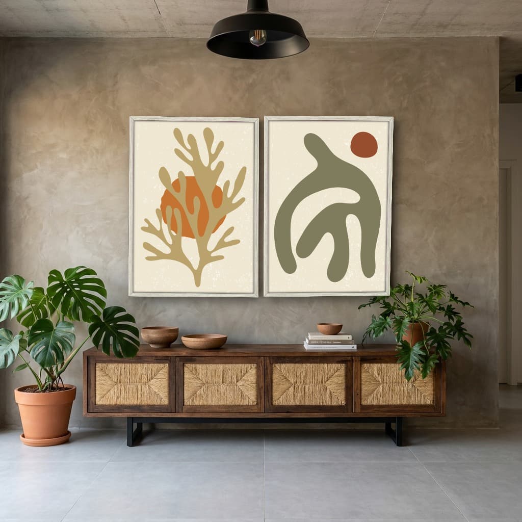 Kit Quadros Decorativos Formas
