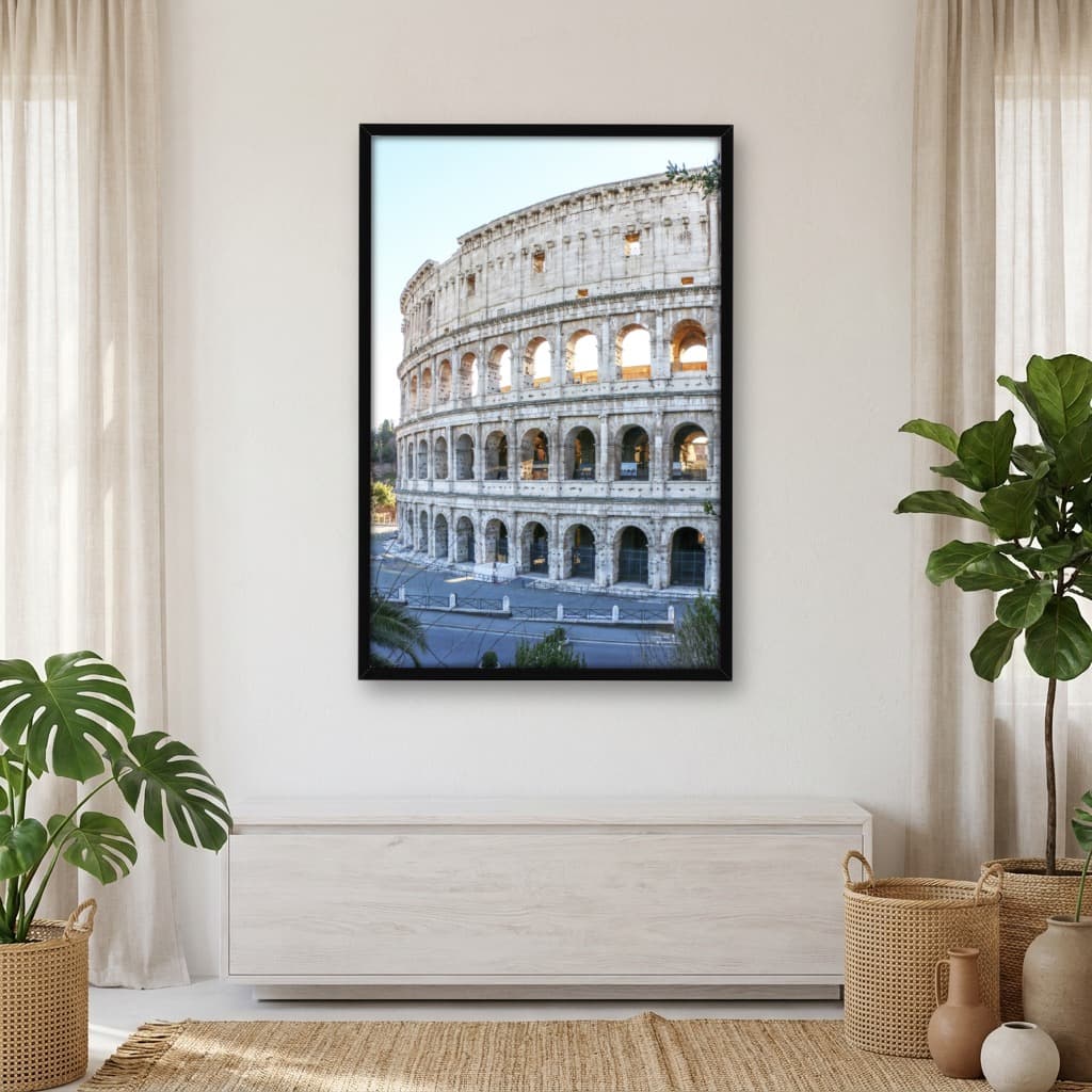 Quadro Decorativo Coliseu Italia
