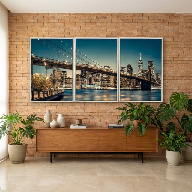 Kit Quadros Decorativos Nova York