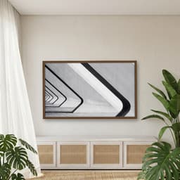 Quadro Decorativo Pilares Diagonais