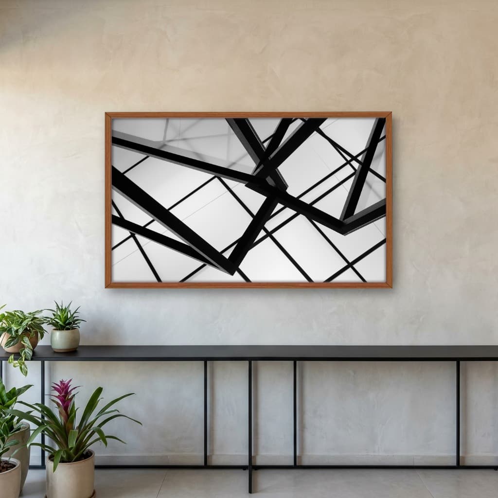 Quadro Decorativo Estrutura Metálica