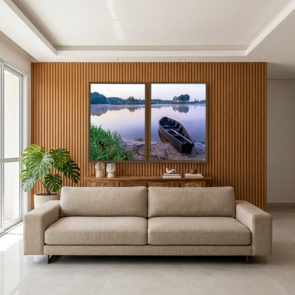 Kit Quadros Decorativos Na Areia