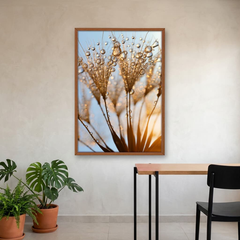 Quadro Decorativo Dente De Leão