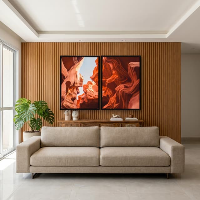 Kit Quadros Decorativos Antelope
