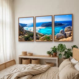 Kit Quadros Decorativos Ilha