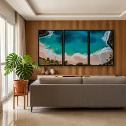 Kit Quadros Decorativos Praia