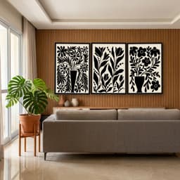 Kit Quadros Decorativos Minimalista