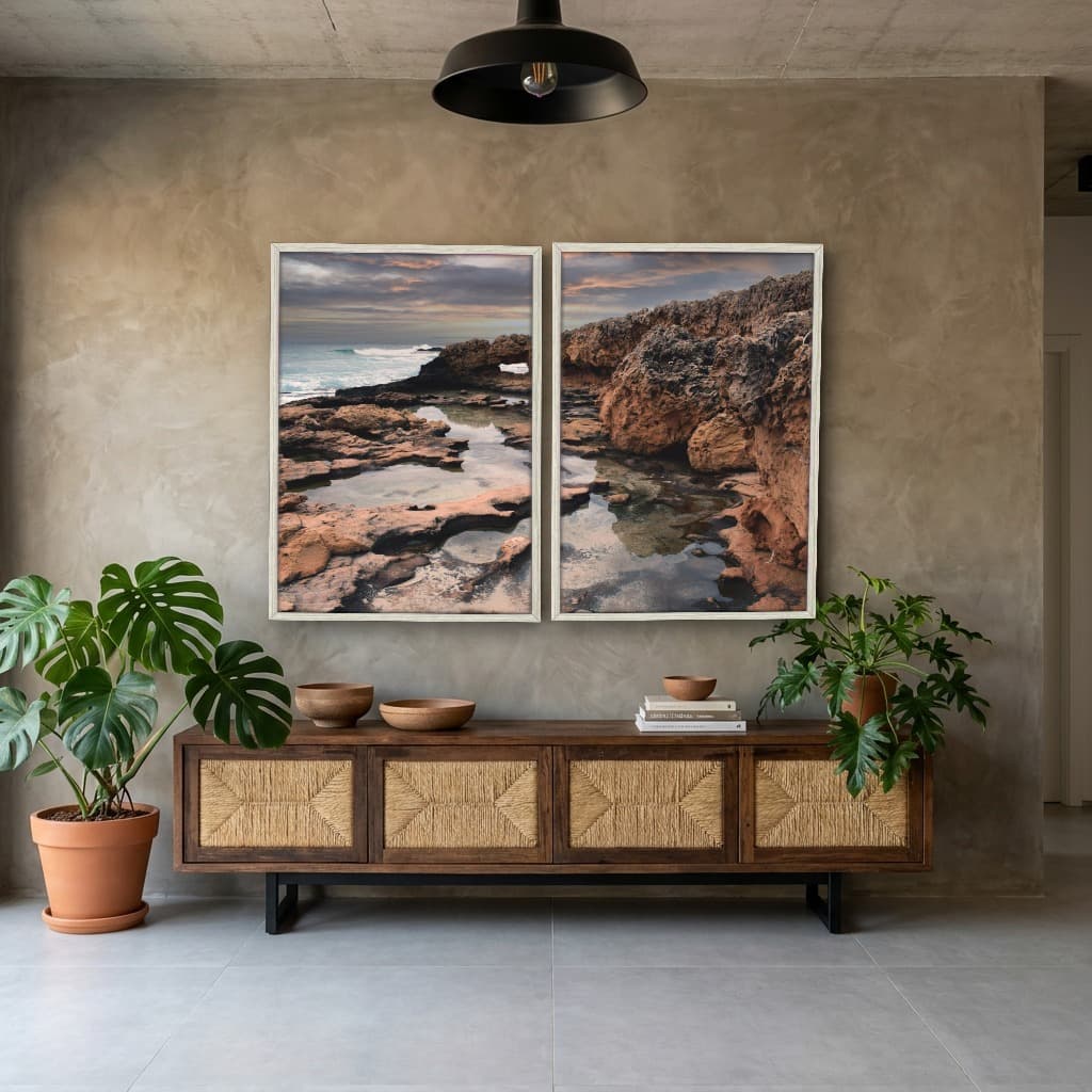 Kit Quadros Decorativos Praia