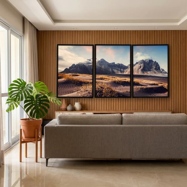 Kit Quadros Decorativos Montanha