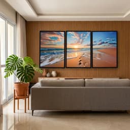 Kit Quadros Decorativos Mar