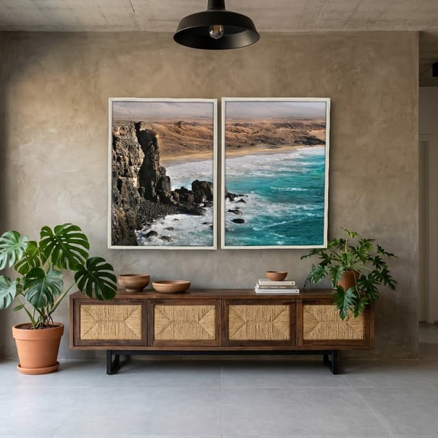 Kit Quadros Decorativos Mar
