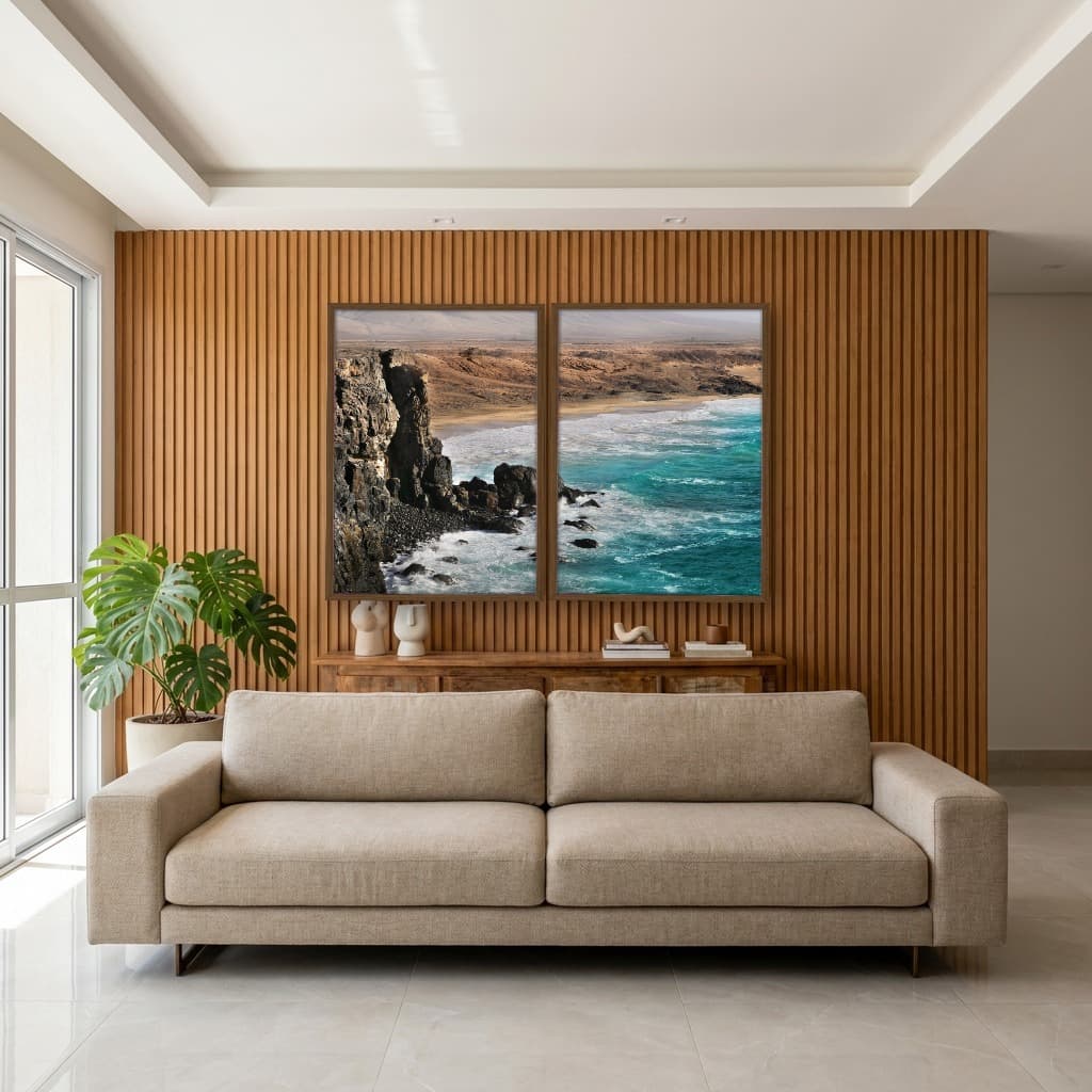 Kit Quadros Decorativos Mar