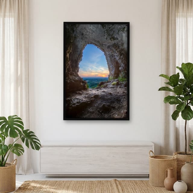 Quadro Decorativo Caverna