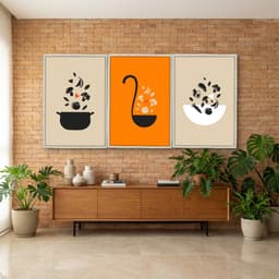 Kit Quadros Decorativos Panela