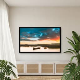 Quadro Decorativo No Lago