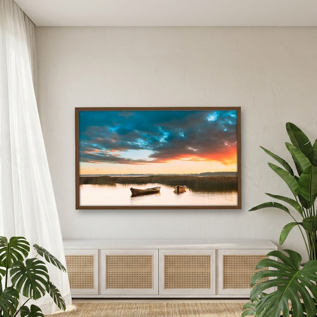 Quadro Decorativo No Lago