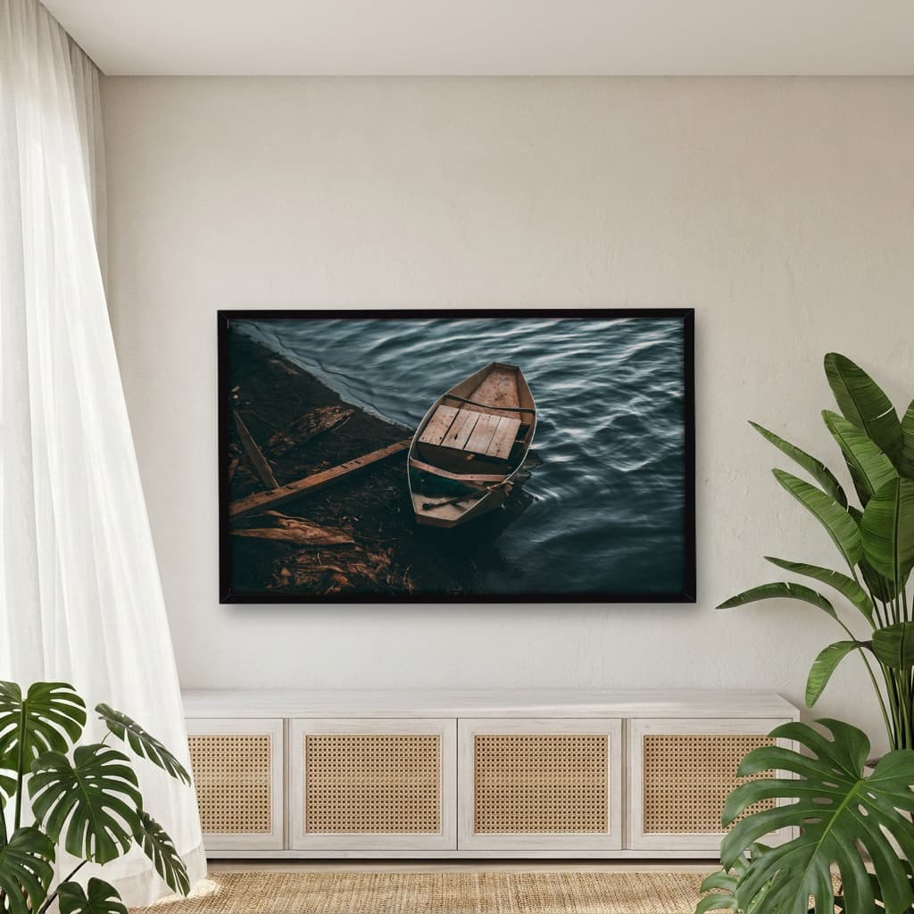 Quadro Decorativo Beira De Lago