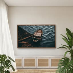 Quadro Decorativo Beira De Lago