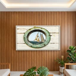Quadro Decorativo Navio