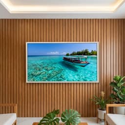 Quadro Decorativo No Mar