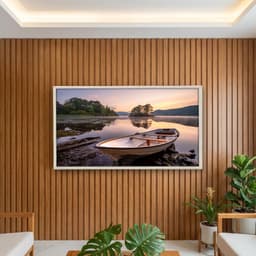 Quadro Decorativo No Lago