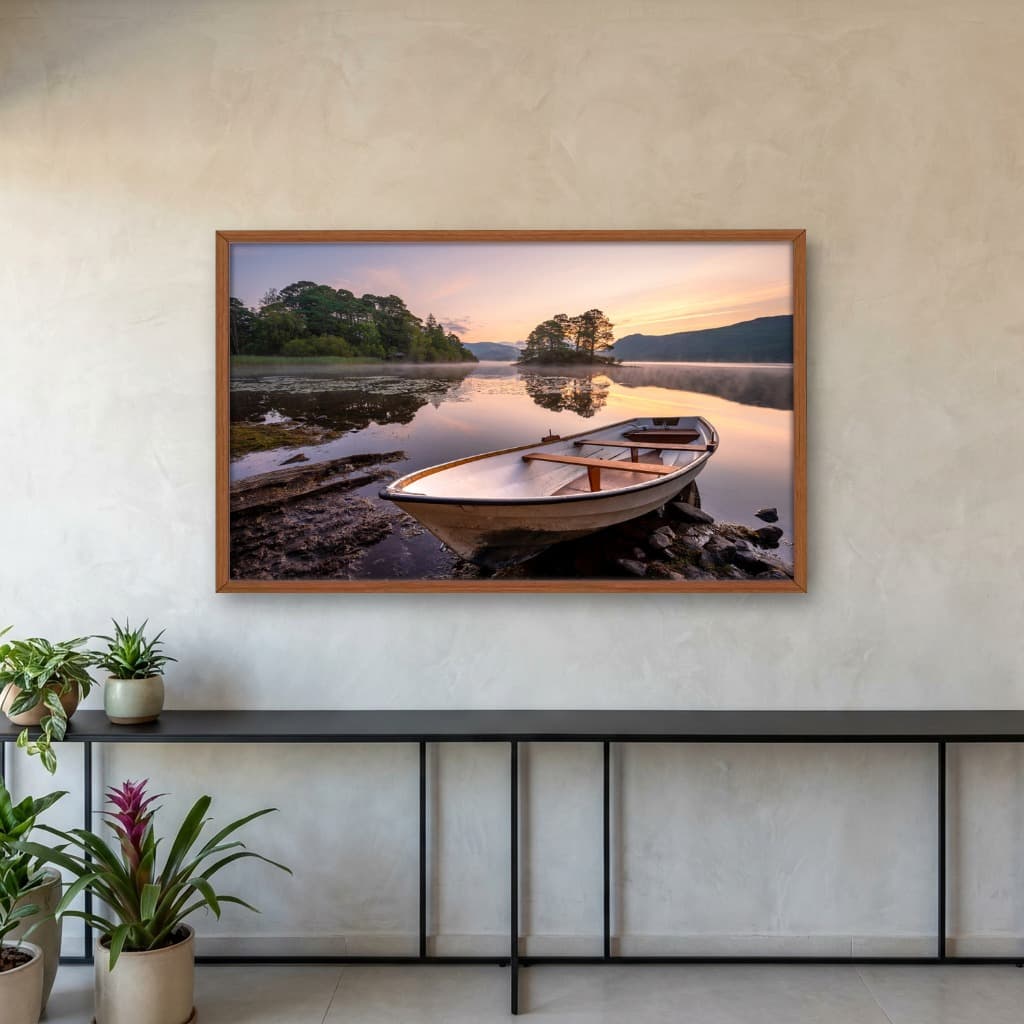 Quadro Decorativo No Lago