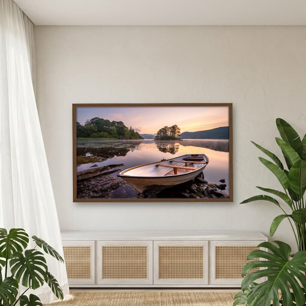 Quadro Decorativo No Lago
