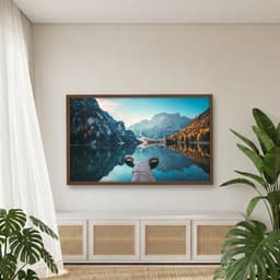Quadro Decorativo Vista De Montanha