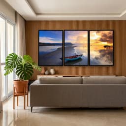 Kit Quadros Decorativos Na Areia