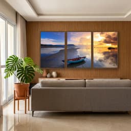 Kit Quadros Decorativos Na Areia