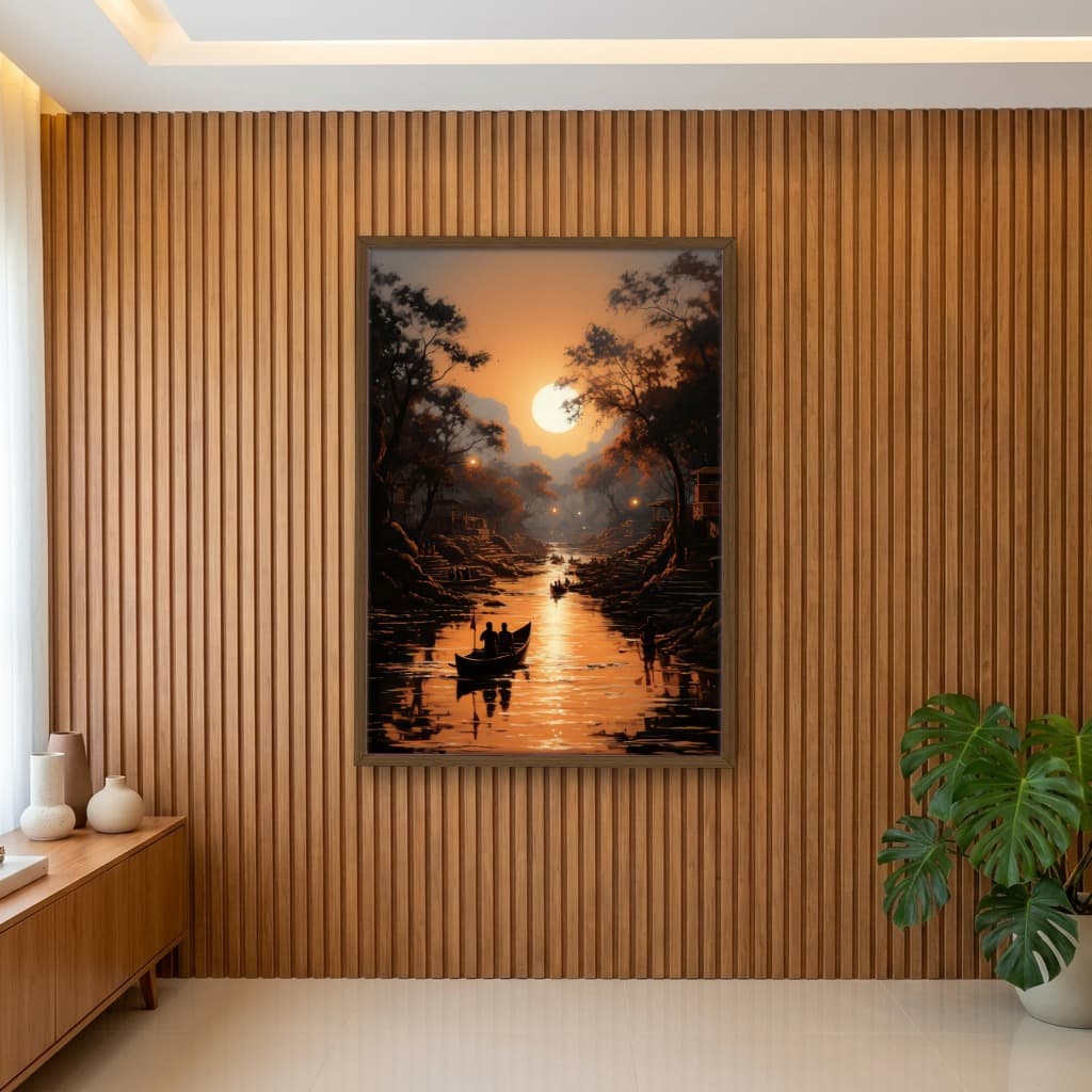 Quadro Decorativo Pôr Do Sol