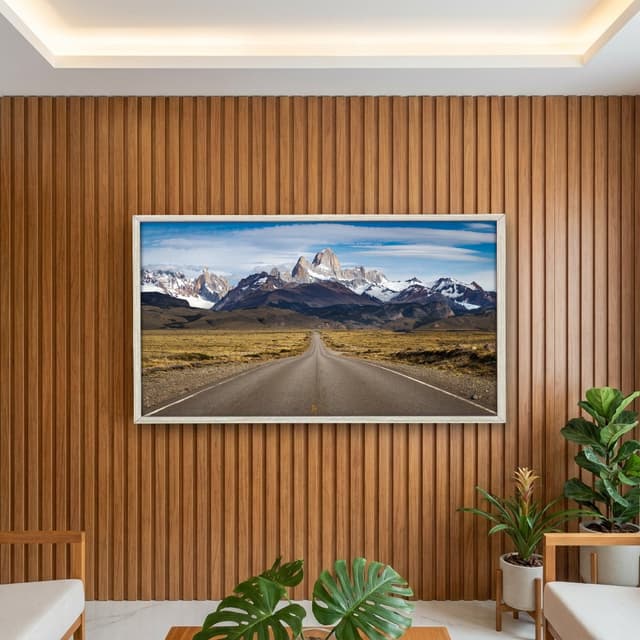Quadro Decorativo Estrada Com Montanhas