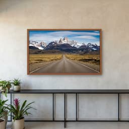 Quadro Decorativo Estrada Com Montanhas